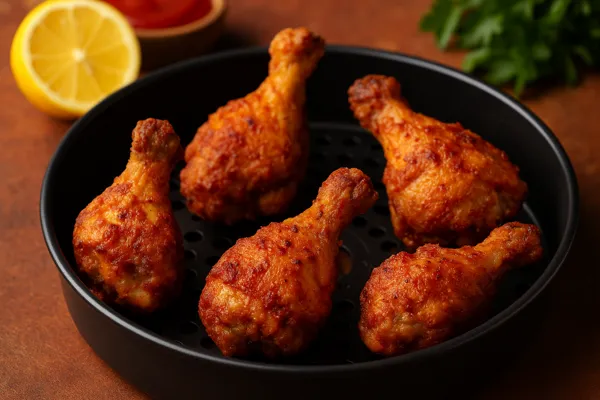 frango na airfryer crocante