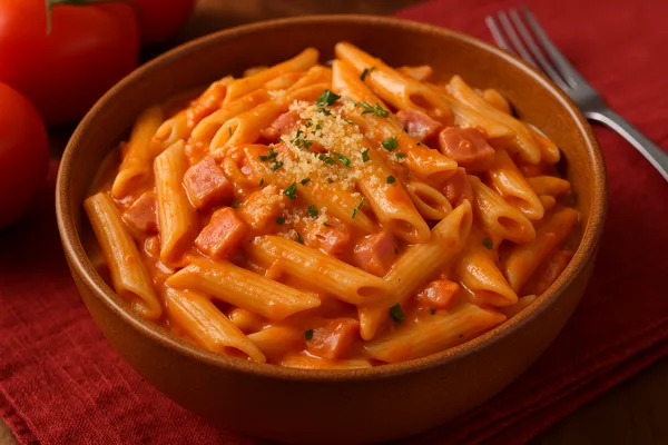 macarrão de panela de pressão