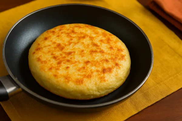 pão de queijo de frigideira