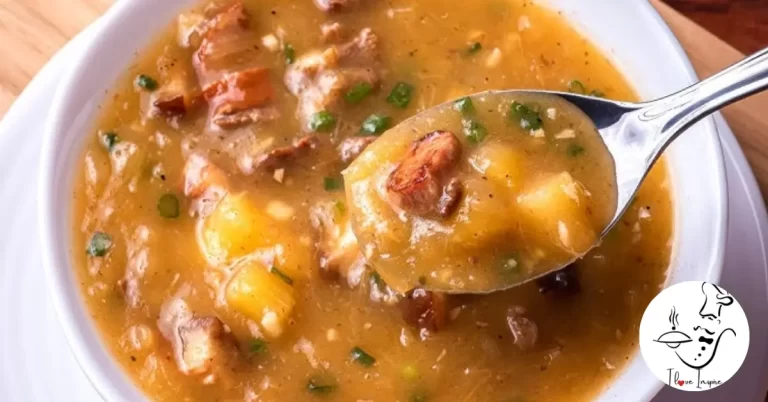 caldo de carne com calabresa