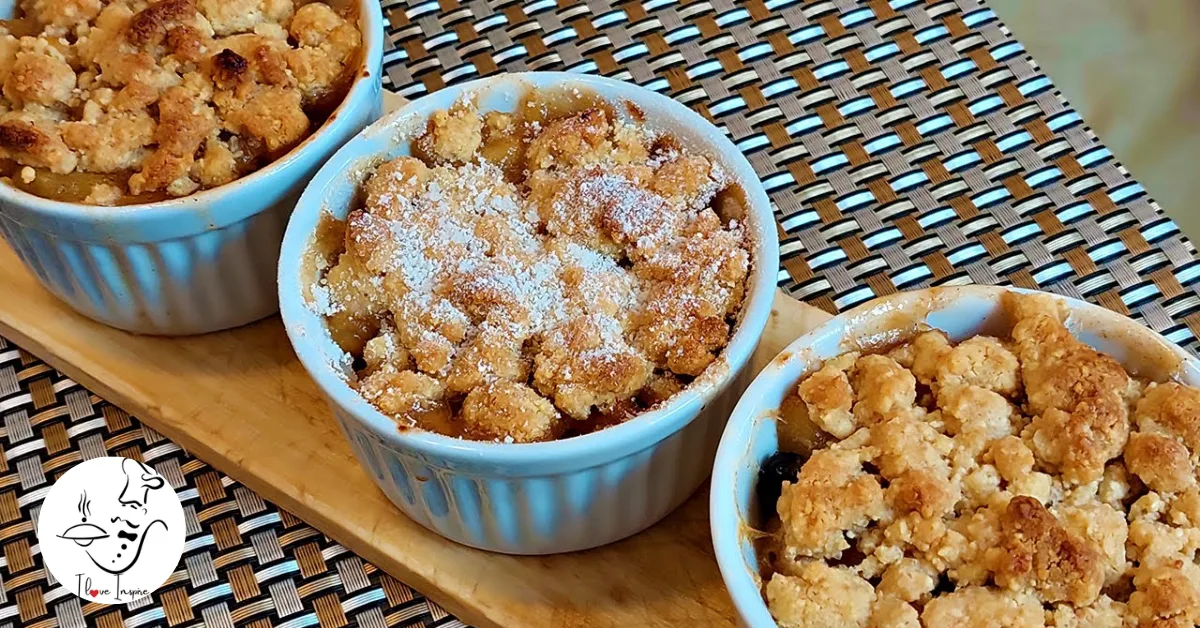 Crumble de Uva com Maçã