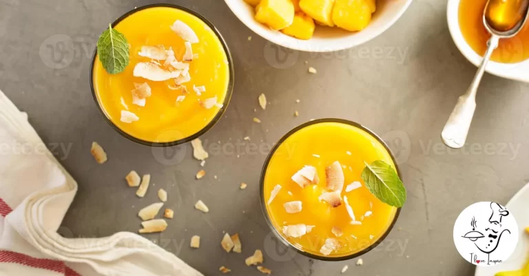 Smoothie de manga e coco