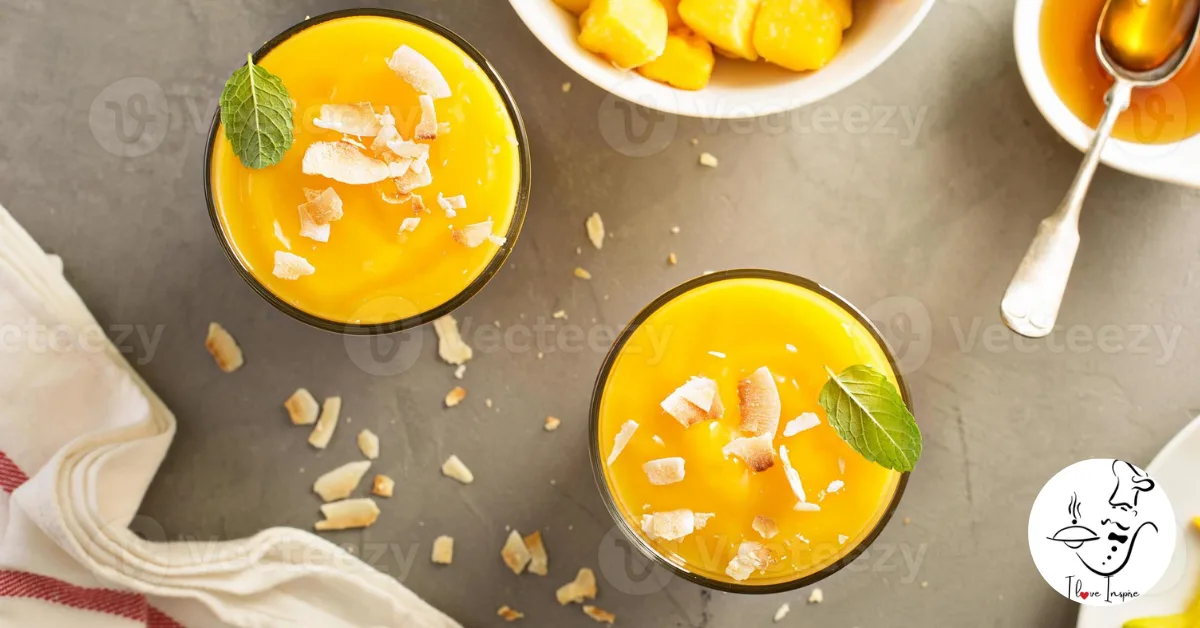 Smoothie de manga e coco