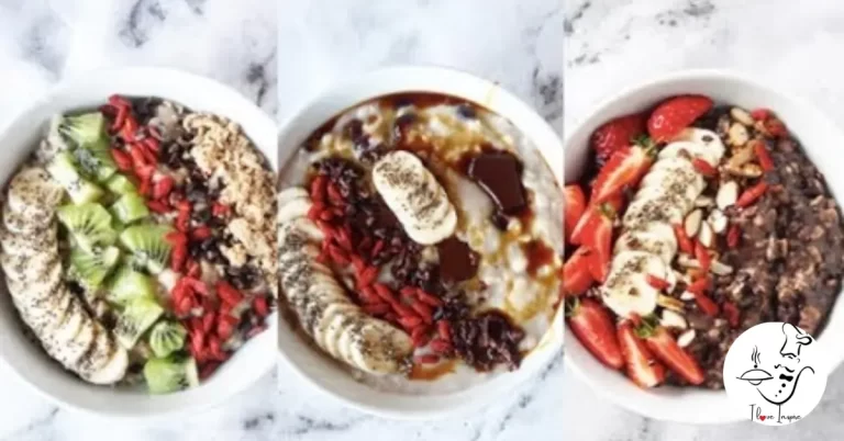 mingau de aveia com frutas