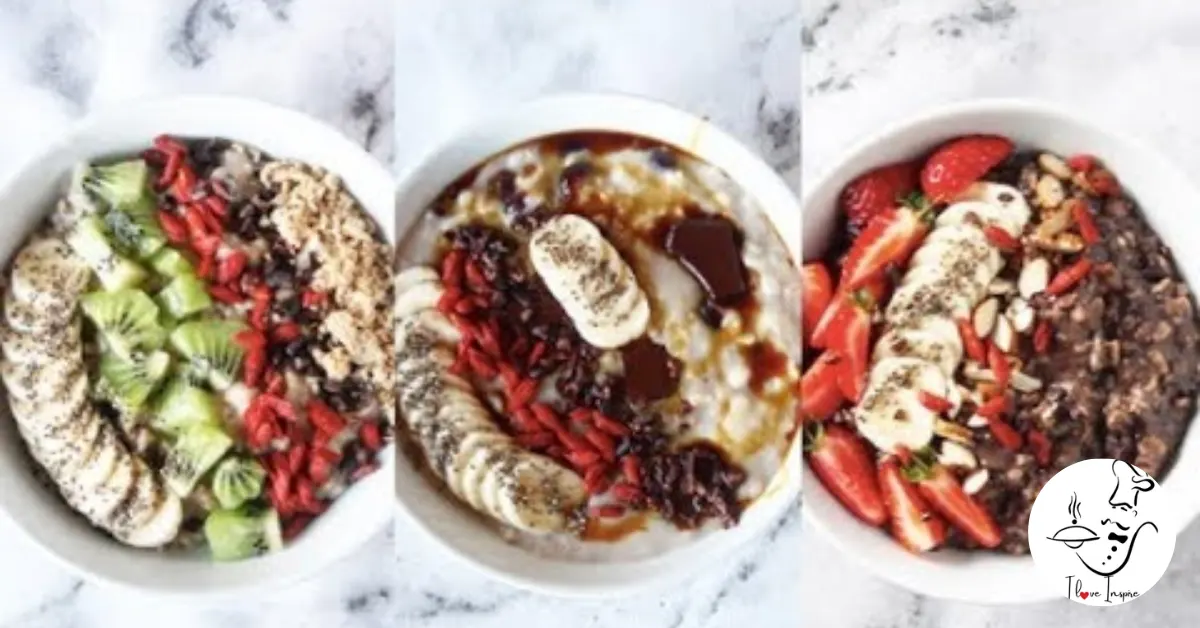 mingau de aveia com frutas