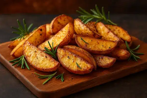 batata rústica crocante