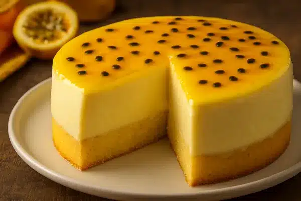 bolo de maracujá cremoso