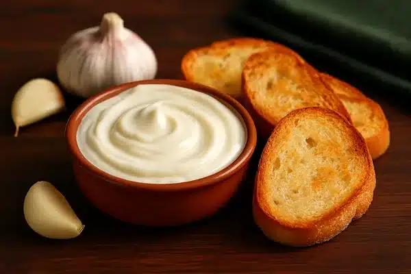 Creme de Alho com Torradas