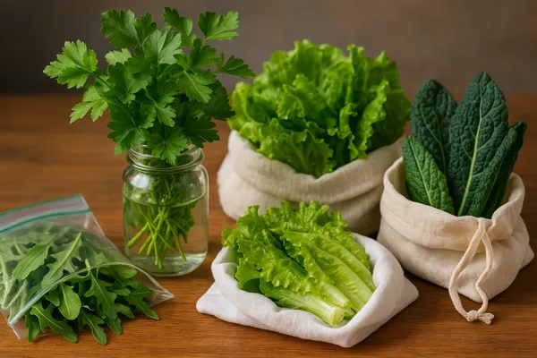 como conservar hortaliças