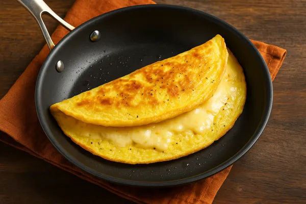 omelete simples com queijo
