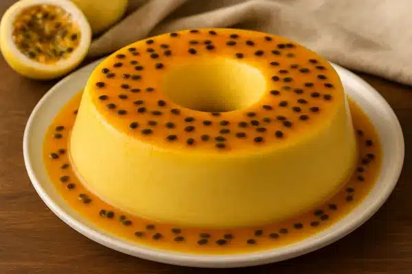 pudim de maracujá cremoso