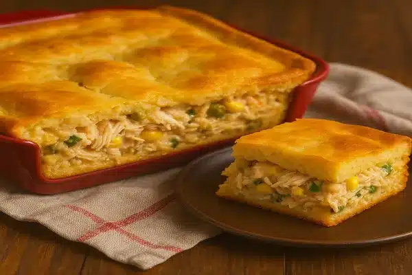 Torta de Frango de Liquidificador