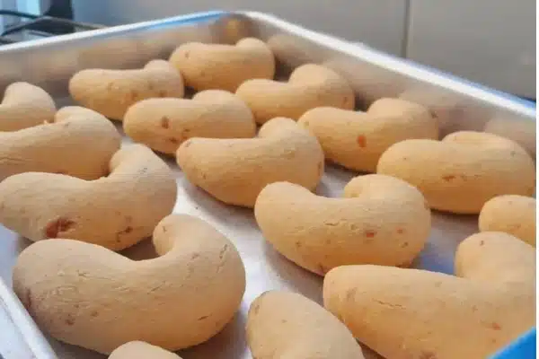 chimango com flocao de milho