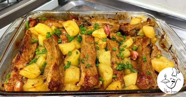 Costela suína com batata