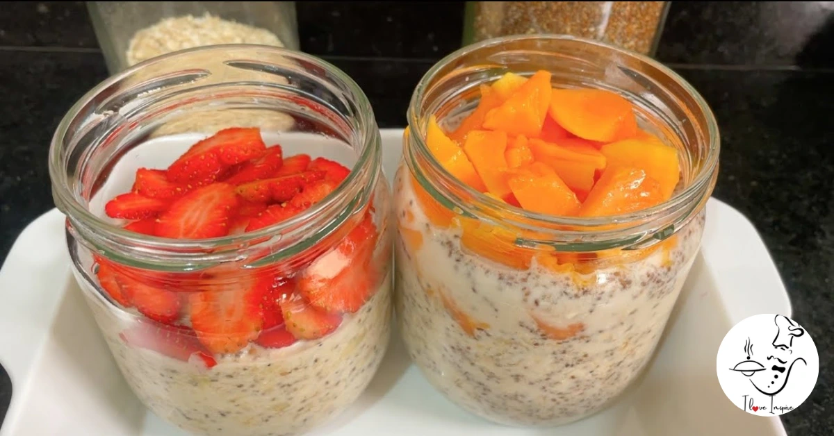 Overnight de aveia fácil