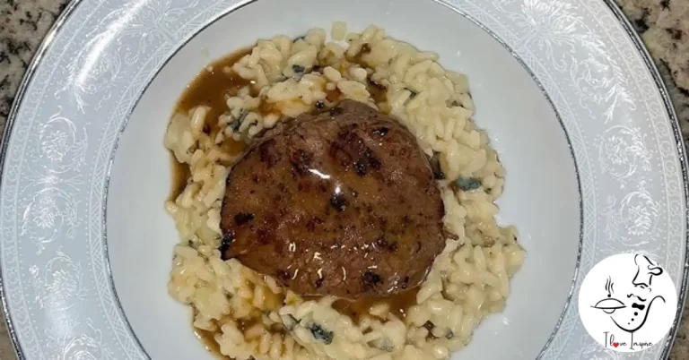 Risoto de Filé Mignon com Gorgonzola e Brie