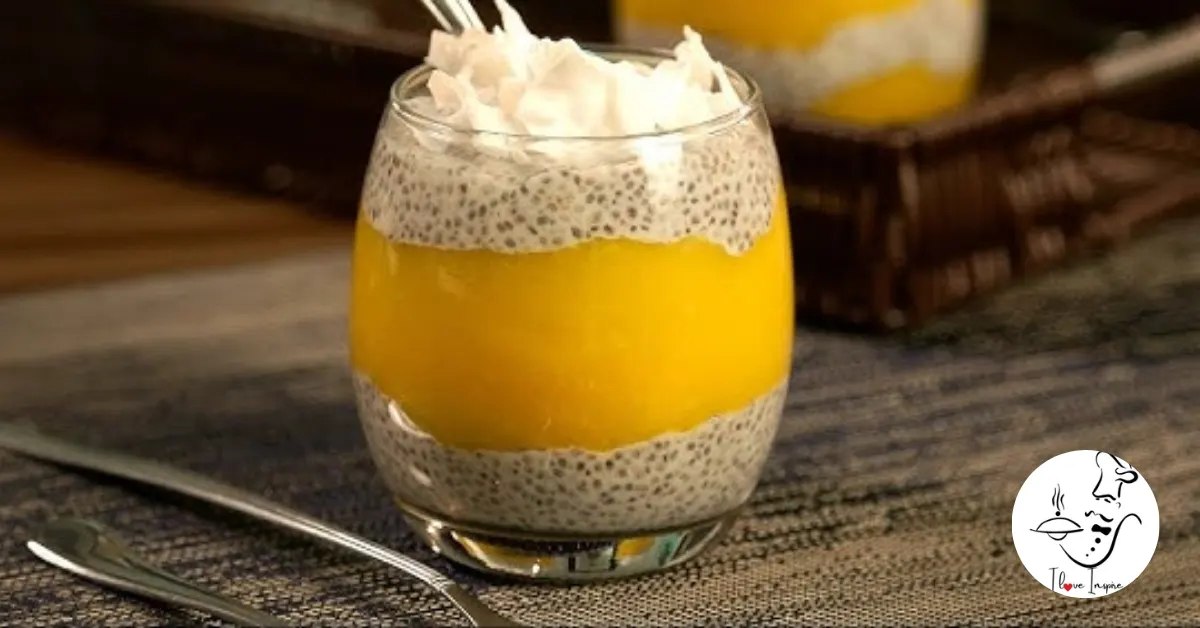 Pudim cremoso de chia