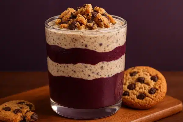 açaí mais creme de cookies