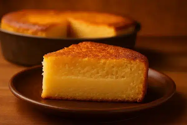 Bolo de Fubá Cremoso