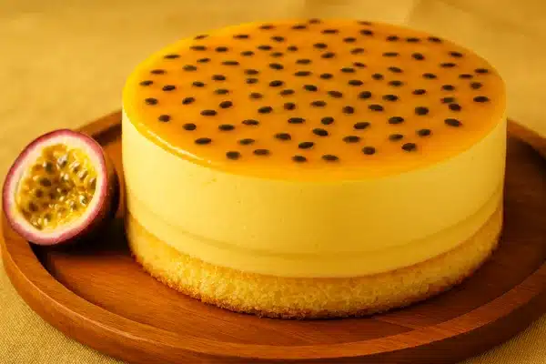 Bolo Mousse de Maracujá