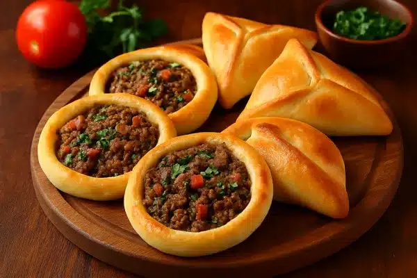 esfirra de carne fácil