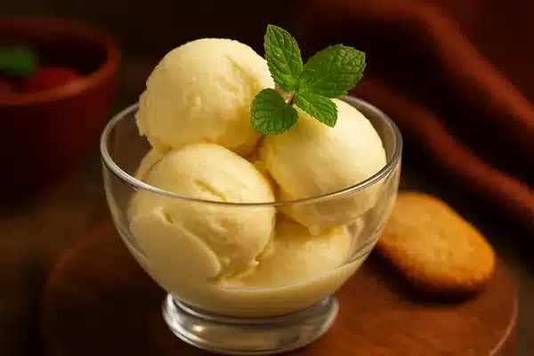 Gelato artesanal versão italiana