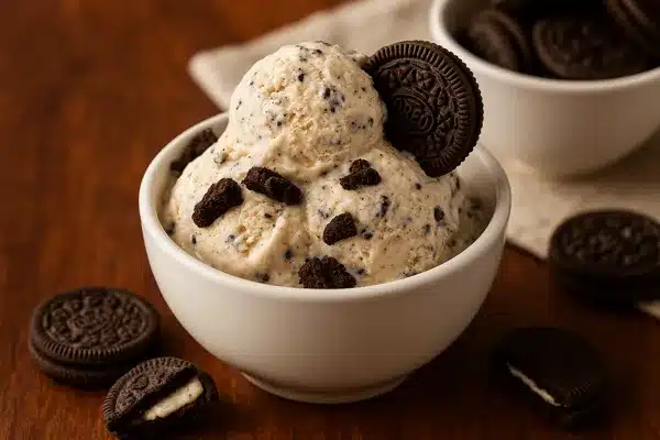 gelato de óreo caseiro