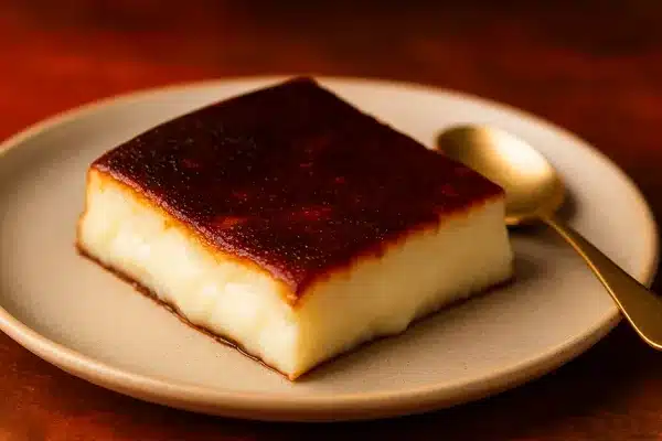 Kazandibi doce turco caramelizado