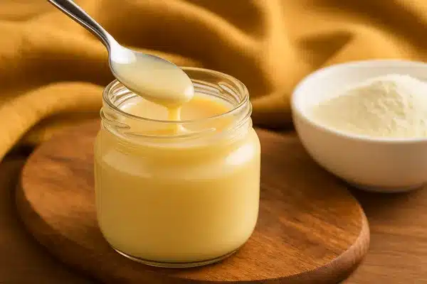 leite condensado caseiro