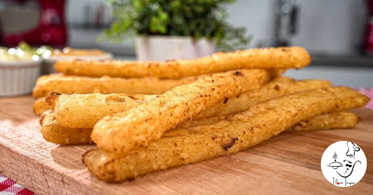 Palitos de batata crocantes