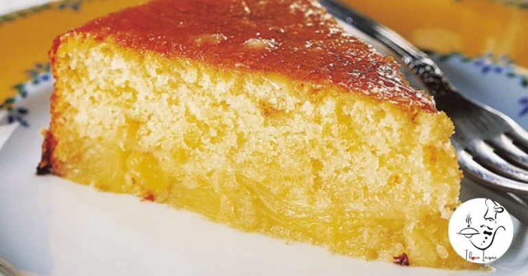 Bolo Simples de Abacaxi